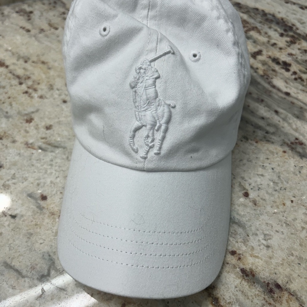 Polo by Ralph Lauren White Classic Hat